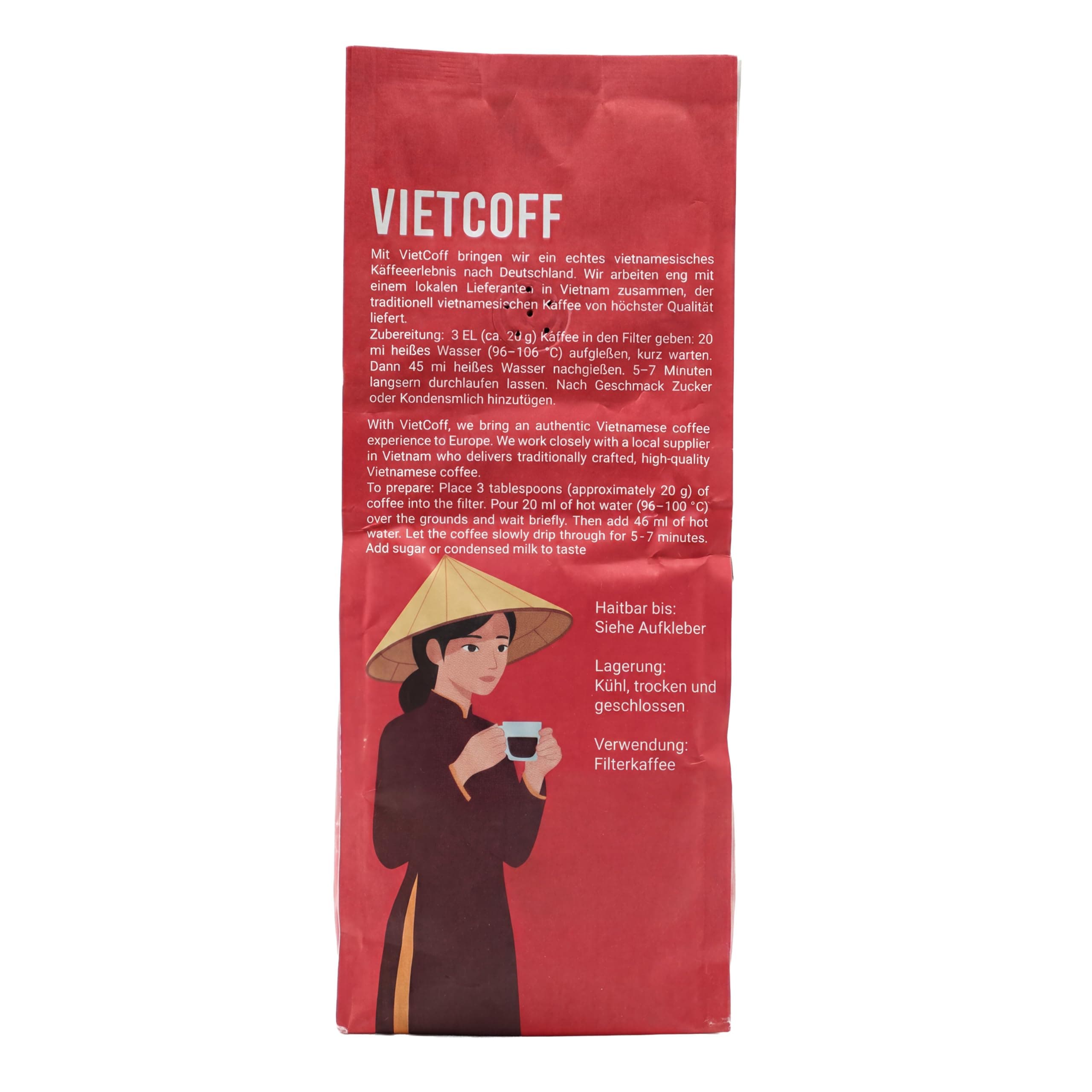 Ca Phe Sua – Milk Coffee Blend 80/20