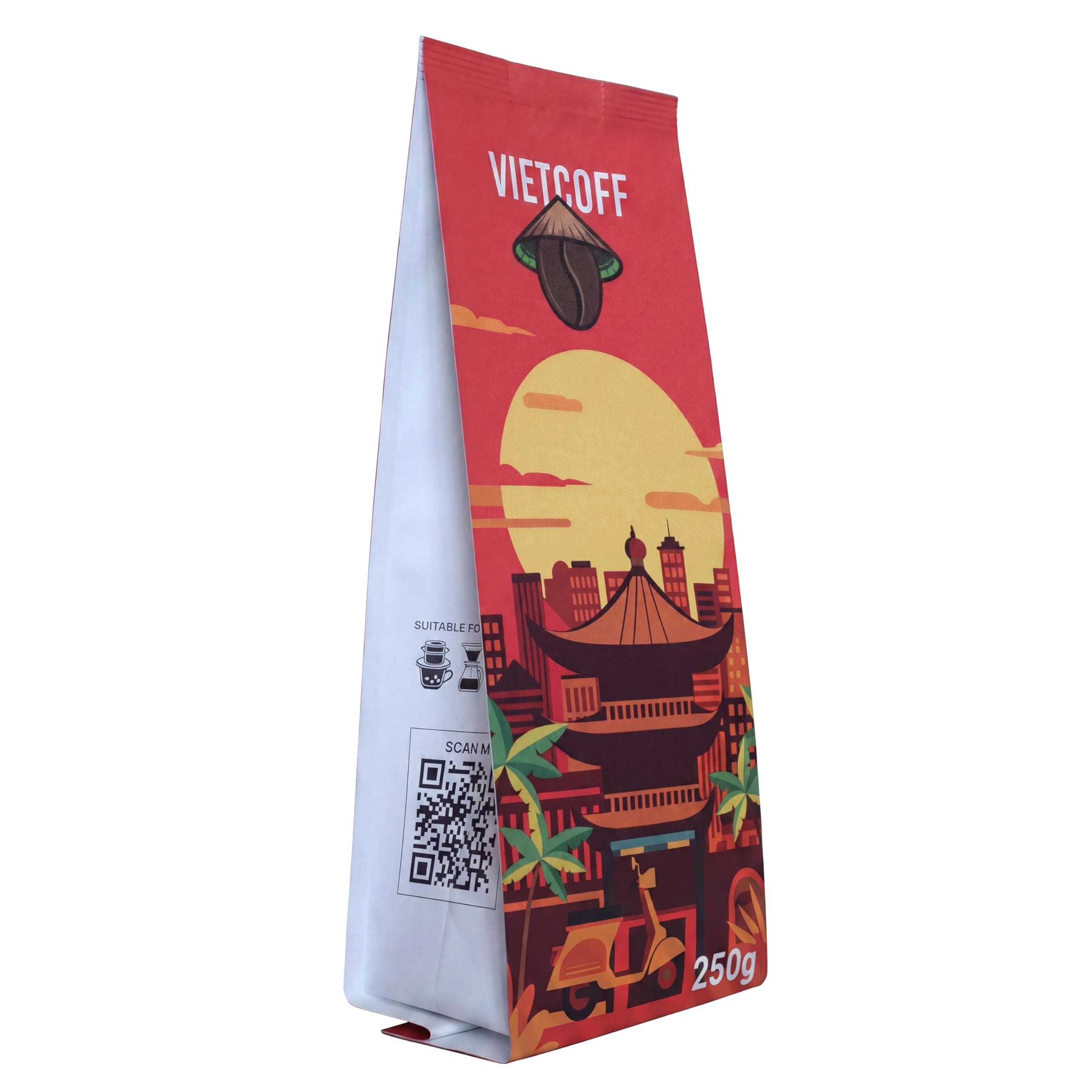 Bild zeigt vietnamesischen Kaffee von VietCoff