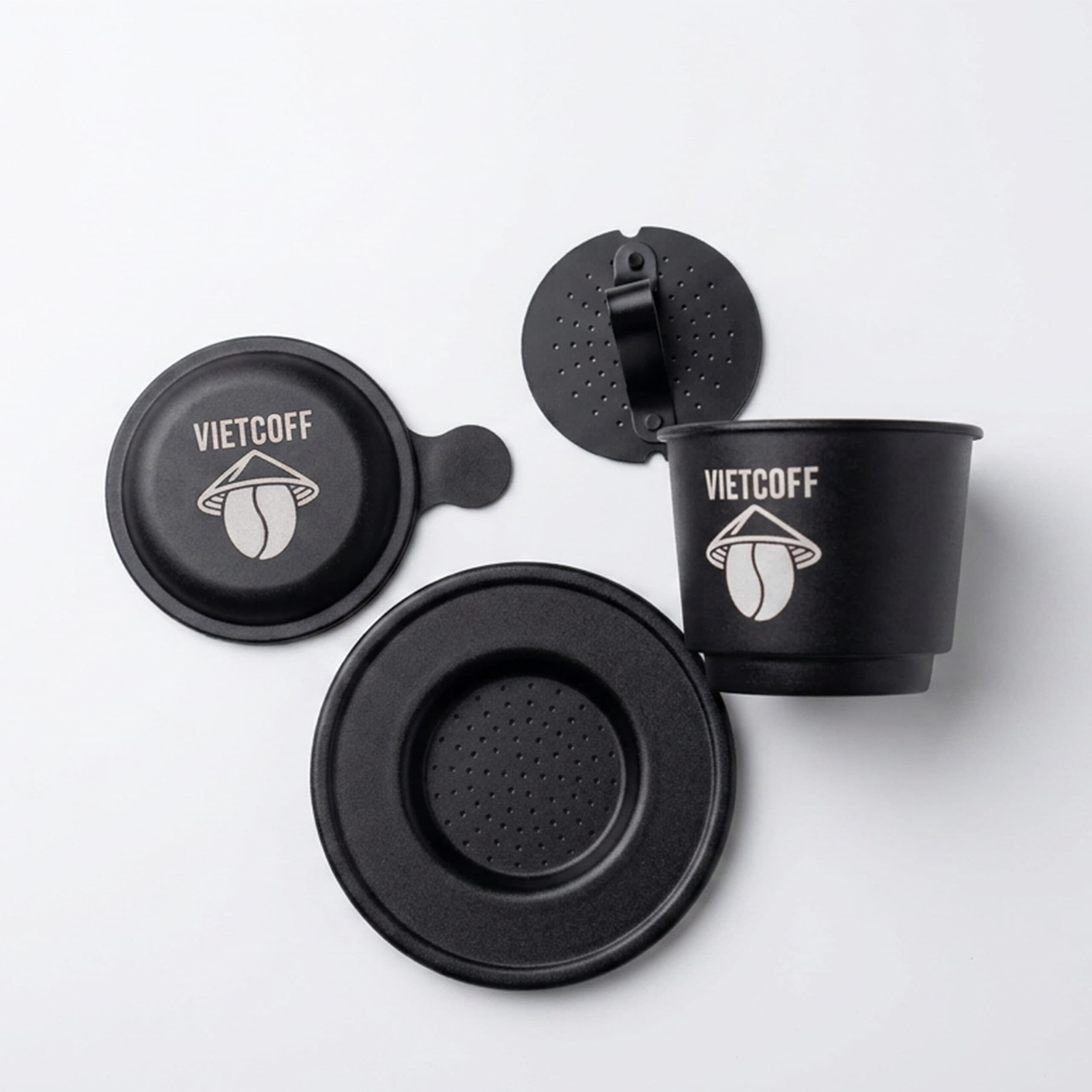 Bild zeigt vietnamesischen Kaffeefilter für VietCoff