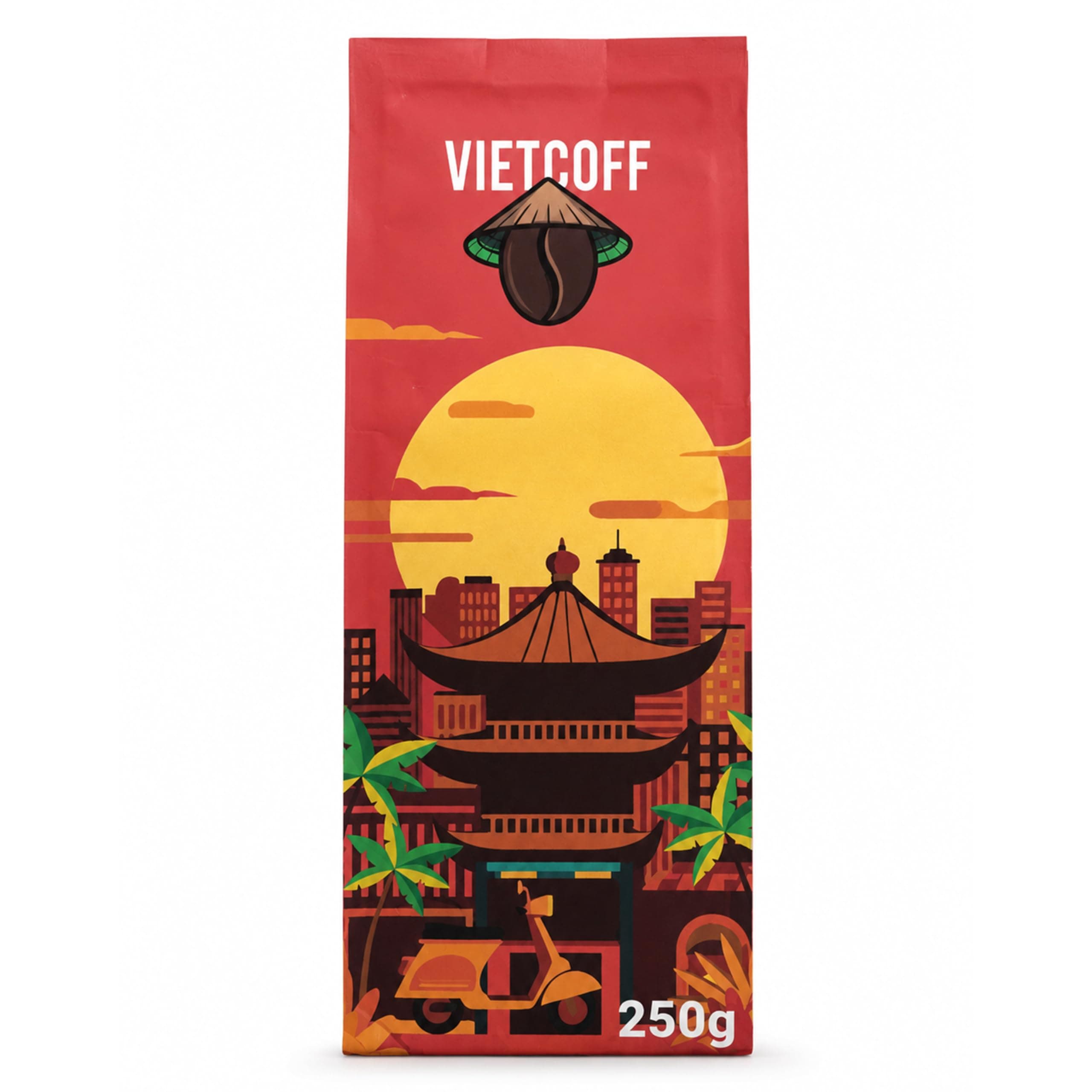 Bild zeigt vietnamesischen Kaffee von VietCoff